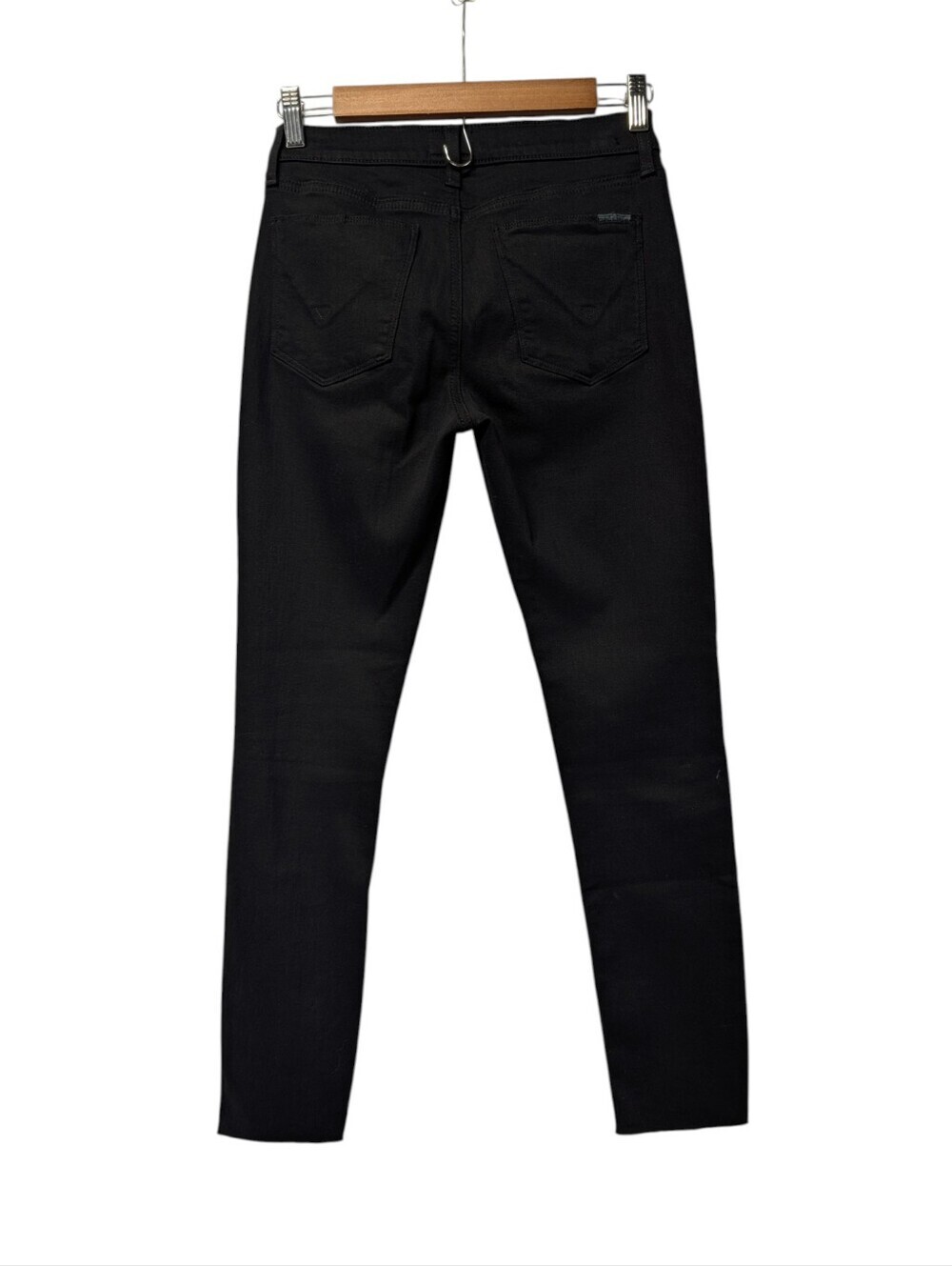 Hudson Jeans Natalie Mid Rise Skinny Black Ankle Pants Women’s Size 26 - Picture 2 of 9